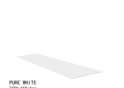 PURE WHITE-2400x650x6mm+2